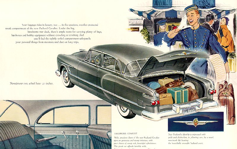 1953 Packard Brochure Page 2